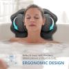 imageSetSail Bath Pillow Relaxing Bath Pillows for Tub Neck and Back Support Soft 4D Breathable Air Mesh Ergonomic Bathtub Pillow with 6 Strong Suction Cups and Hook Luxury Bathroom AccessoriesGreyBlack3