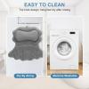 imageSetSail Bath Pillow Relaxing Bath Pillows for Tub Neck and Back Support Soft 4D Breathable Air Mesh Ergonomic Bathtub Pillow with 6 Strong Suction Cups and Hook Luxury Bathroom AccessoriesGreyGrey2