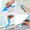 imageSetSail Blind Duster Blind Cleaner Duster and Brush Kit with 2pcs Removable Microfiber Sleeves Groove Gap Cleaning Tool for Household Cleaning Window Blind Cleaning Air Conditioner CleanerDusterbrush