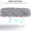 imageSetSail ExtraLong Dusters with Extension Pole 100inch for Cleaning Bendable Microfiber Head Washable Ceiling Fan Duster for High Ceilings FurnitureCobweb BrushDuster