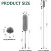 imageSetSail ExtraLong Dusters with Extension Pole 100inch for Cleaning Bendable Microfiber Head Washable Ceiling Fan Duster for High Ceilings FurnitureCobweb BrushDuster