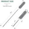 imageSetSail ExtraLong Dusters with Extension Pole 100inch for Cleaning Bendable Microfiber Head Washable Ceiling Fan Duster for High Ceilings FurnitureDuster