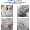 imageSetSail ExtraLong Dusters with Extension Pole 100inch for Cleaning Bendable Microfiber Head Washable Ceiling Fan Duster for High Ceilings FurnitureGap Duster Set