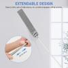 imageSetSail ExtraLong Dusters with Extension Pole 100inch for Cleaning Bendable Microfiber Head Washable Ceiling Fan Duster for High Ceilings FurnitureGap Duster Set