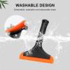 imageSetSail Shower Squeegee for Glass Doors Small Squeegee for Shower Glass Door Mini Silicone Squeegee for Window Door Bathroom Mirror Car Window1 Pack