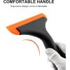 imageSetSail Shower Squeegee for Glass Doors Small Squeegee for Shower Glass Door Mini Silicone Squeegee for Window Door Bathroom Mirror Car Window1 Pack