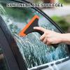 imageSetSail Shower Squeegee for Glass Doors Small Squeegee for Shower Glass Door Mini Silicone Squeegee for Window Door Bathroom Mirror Car Window2 Pack