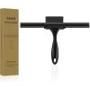 imageSetSail Shower Squeegee for Glass Doors Stainless Steel Squeegee for Shower Glass AllPurpose Window Squeegee for Tile Shower Walls Bathroom Sink Mirror Car Window Cleaning 12 InchesAllblack