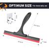 imageSetSail Shower Squeegee for Glass Doors Stainless Steel Squeegee for Shower Glass Door AllPurpose Window Squeegee for Tile Shower Walls Sink Mirror Bathroom Car Window Cleaning 10 Inches