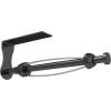 imageSetSail Paper Towel Holder Under Cabinet Single Hand Operable with Adjustable Damper Easy Tear Paper Towel Holder Wall Mount for Kitchen Bathroom Adhesive or Screw SilverBlack