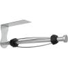 imageSetSail Paper Towel Holder Under Cabinet Single Hand Operable with Adjustable Damper Easy Tear Paper Towel Holder Wall Mount for Kitchen Bathroom Adhesive or Screw SilverSilver
