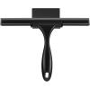 imageSetSail Shower Squeegee for Glass Doors Stainless Steel Squeegee for Shower Glass AllPurpose Window Squeegee for Tile Shower Walls Bathroom Sink Mirror Car Window Cleaning 12 InchesAllblack