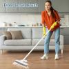 imageSetSail Floor Scrub Brush with 48Inch Long Adjustable Handle 2 in 1 Scrape Brush Stiff Bristle Floor Scrubber for Cleaning Shower Bathroom Garage Kitchen Wall Deck Tub TileWhiteGreyWhitegrey