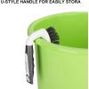 imageSetSail Scrub Brush HeavyDuty Scrub Brushes for Cleaning with Stiff Bristles Cleaning Brush for Shower Bathroom Carpet Kitchen and Bathtub Scrubber  2 PackBlack2pack