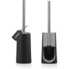 imageSetSail Toilet Brush Compact Size Toilet Bowl Brush and Holder Toilet Brushes for Bathroom with 304 Stainless Steel Handle Toilet Cleaner Brush with Durable Scrubbing Bristles SplashProof2 Packs1