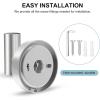 imageSetSail Towel Hooks for Bathrooms 2 Packs Screwin Matte Black Bathroom Towel Hook Wall Mounted 304 Stainless Steel Shower Towel Hooks for Coat Hanging Drilling HoleSilver
