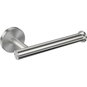 imageSetSail Toilet Paper Holder Wall Mount Matte Black Bathroom Toilet Paper Roll Holders 304 Stainless Steel Tissue Holder for Bathroom Hardware Accessories Drill HoleSilver
