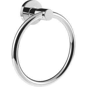 imageSetSail Towel Holder for Bathroom Wall Matte Black Towel Ring 304 Stainless Steel Hand Towel Holder Heavy Duty Towel Hanger for Bath KitchenMirrorsilver