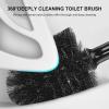 imageSetSail Toilet Brush and Plunger Set 2 Packs Toilet Plungers for Bathroom Heavy Duty Toilet Bowl Brush and Holder Hidden Toilet Plunger and Brush Set for Deeply Cleaning 2 Packs  Black